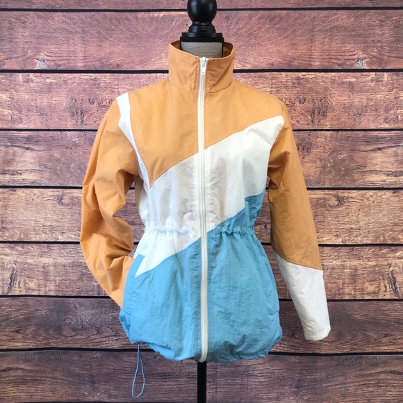 SOLD UO Austen Colourblock Windbreaker Jacket - Picture 14 of 16